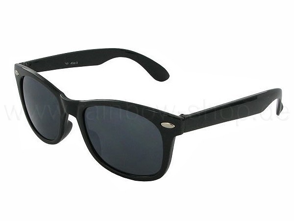 V-816d VIPER Damen und Herren Sonnenbrille Form: Vintage Retro Farbe: schwarz