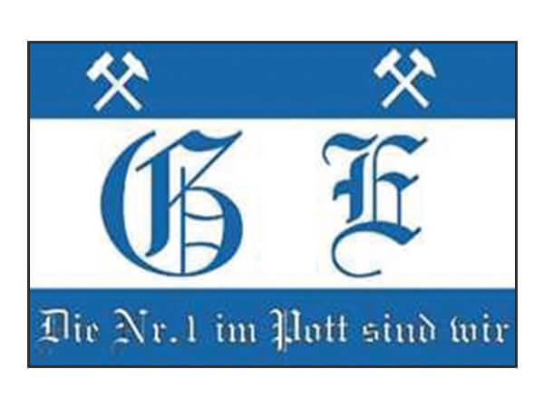 FL-ge02 Flagge 150x90 cm Gelsenkirchen Nr. 1 im Pott sind wir