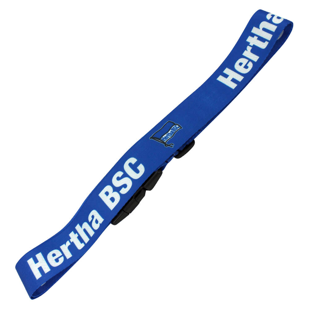 SC-083 Gurtband Hertha BSC blau, weiß ca. 180 x 5 cm