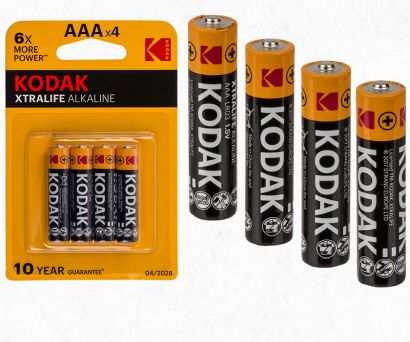 Kodak Batterien mit Verpackung