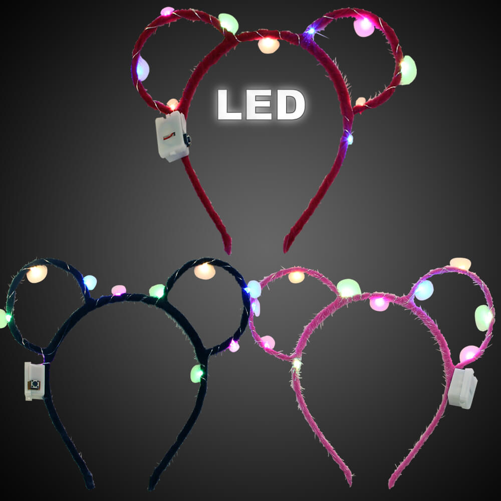 LH-mix04 LED Haarreifen Maus