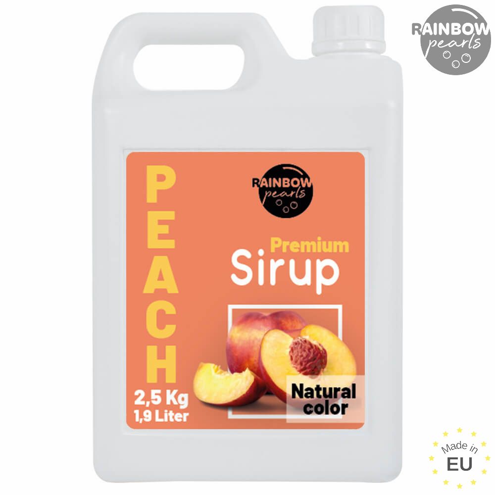 S-010 EU Premium Sirup 1 x 2,5 kg Pfirsich
