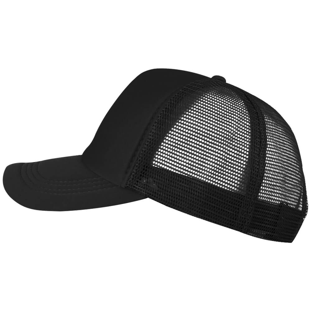 CAP-405 Farmer Trucker Meshcap Baseballcap Basecap Sportcap Cap Kappe Laufkappe Sportkappe Farbe schwarz