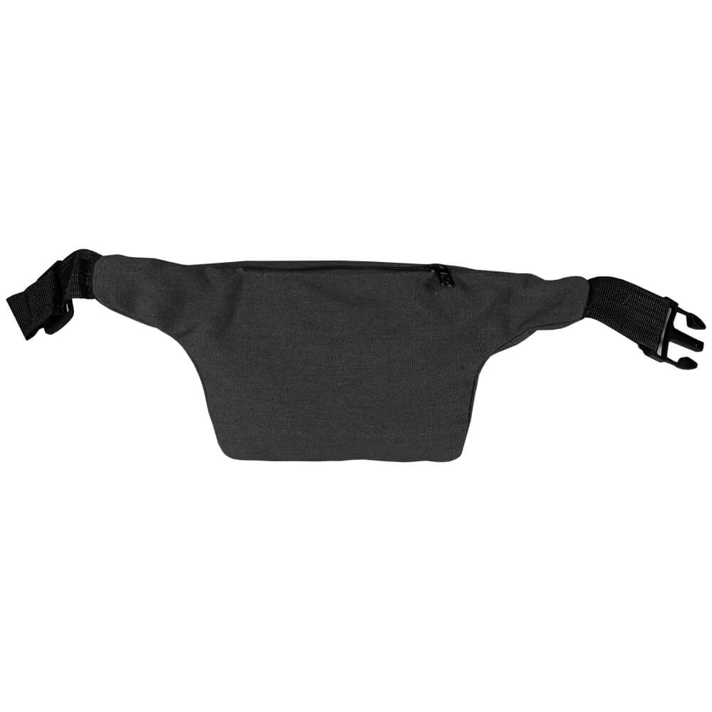 GT-281 Gürteltasche Hipbag Bauchtasche Bum Bag schwarz mit Reißverschluss vorne, verstärkte Innentaschen