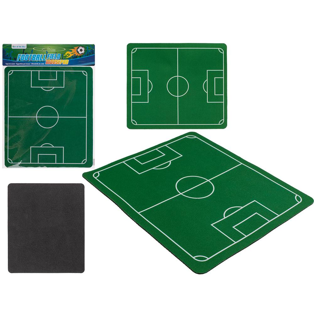 29-3112 Mousepad, Fußballfeld, ca. 23 x 20 cm, im Polybeutel mit Headercard