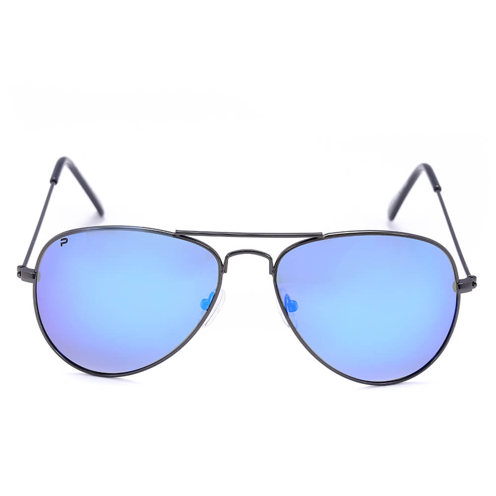P-007 POLAREX Sonnenbrille polarisierte Pilotenbrille grau