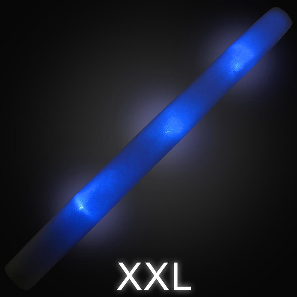 LST-19 LED Leuchtstab weiss, blau leuchtend Motiv:Schaumstoffstab