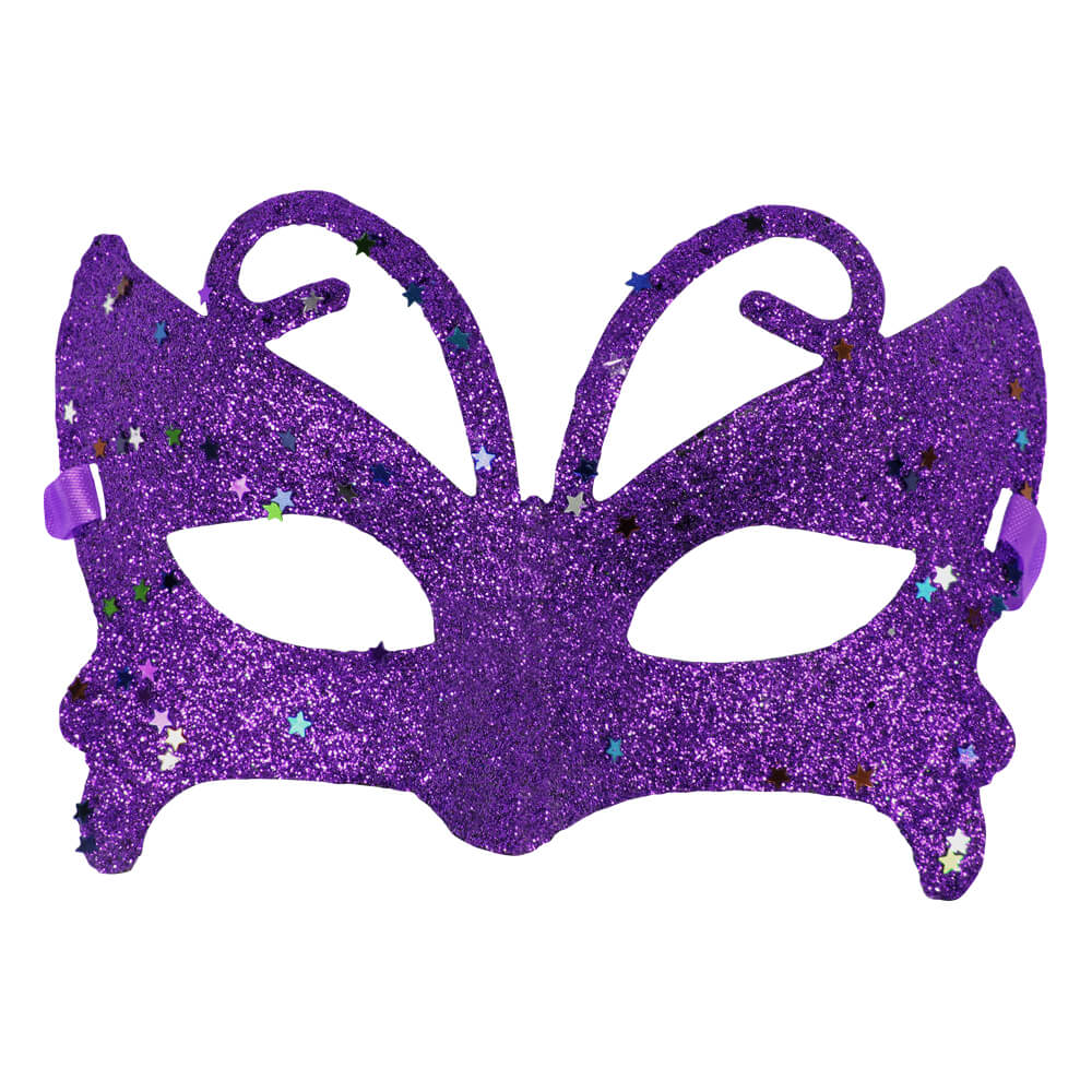 MAS-mix21 Maske Masken Karneval Fasching Schmetterling lila