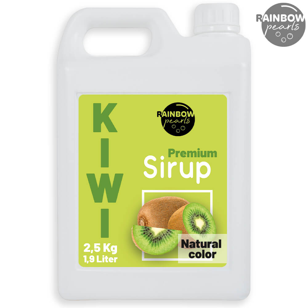 S-020 EU Premium Sirup Geschmack Kiwi 1 x 2,5 kg Kanister