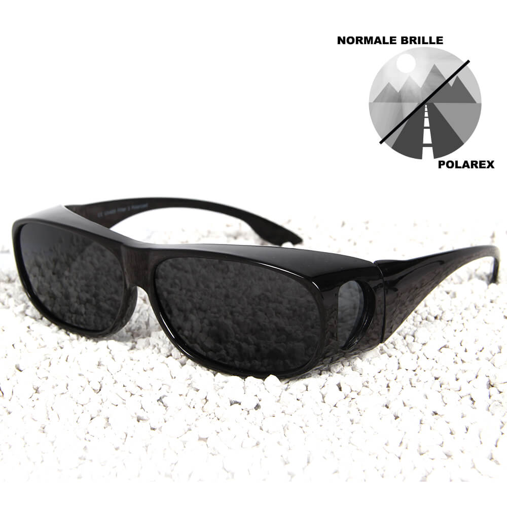 POG-006 polarisierte Overglasses Fit Over Sonnenbrille Überziehbrille sortiert