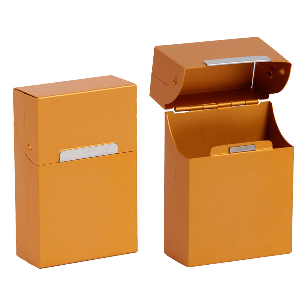 ZB-019 Zigaretten Box Unifarben für ca. 20 Stk. Standard Zigaretten