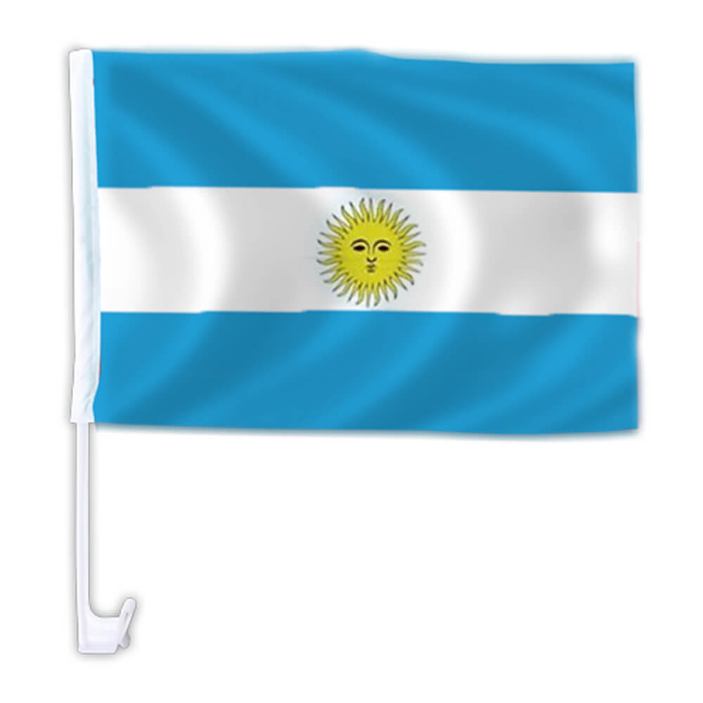 AFL-19 Autoflagge Flagge Argentinien 10 Stück ca. 46 x 30 cm