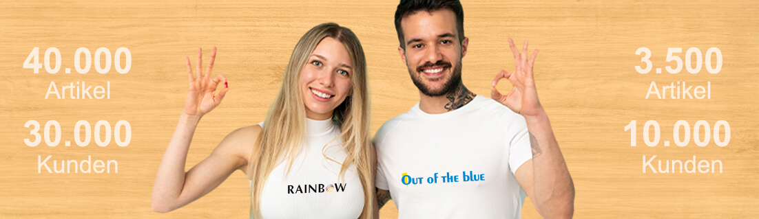 Rainbow und Out of the blue 