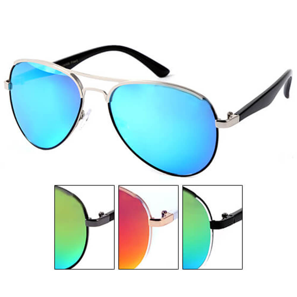 LOOX-110 LOOX Sonnenbrille Miami Verspiegelte Gläser