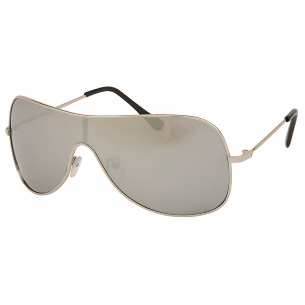 V-1038 VIPER Damen und Herren Sonnenbrille Form: Retro Design Farbe: silber